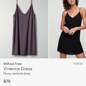 Aritzia Wilfred Free Vivienne Dress in Periscope